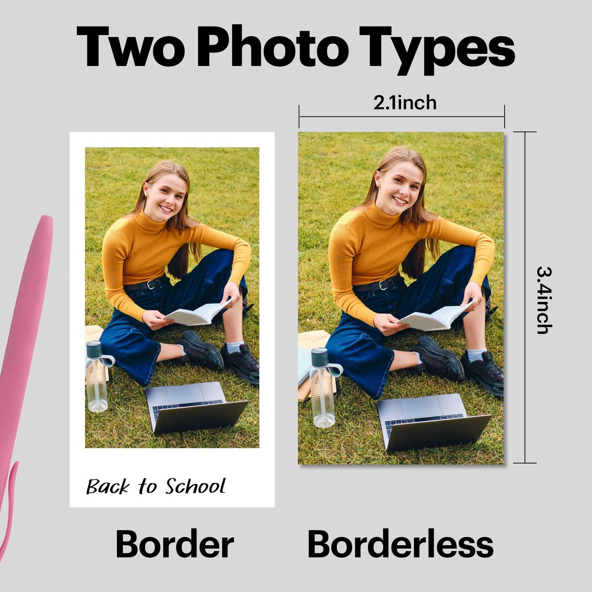 Retro Portable Wireless Instant Camera & Photo Printer