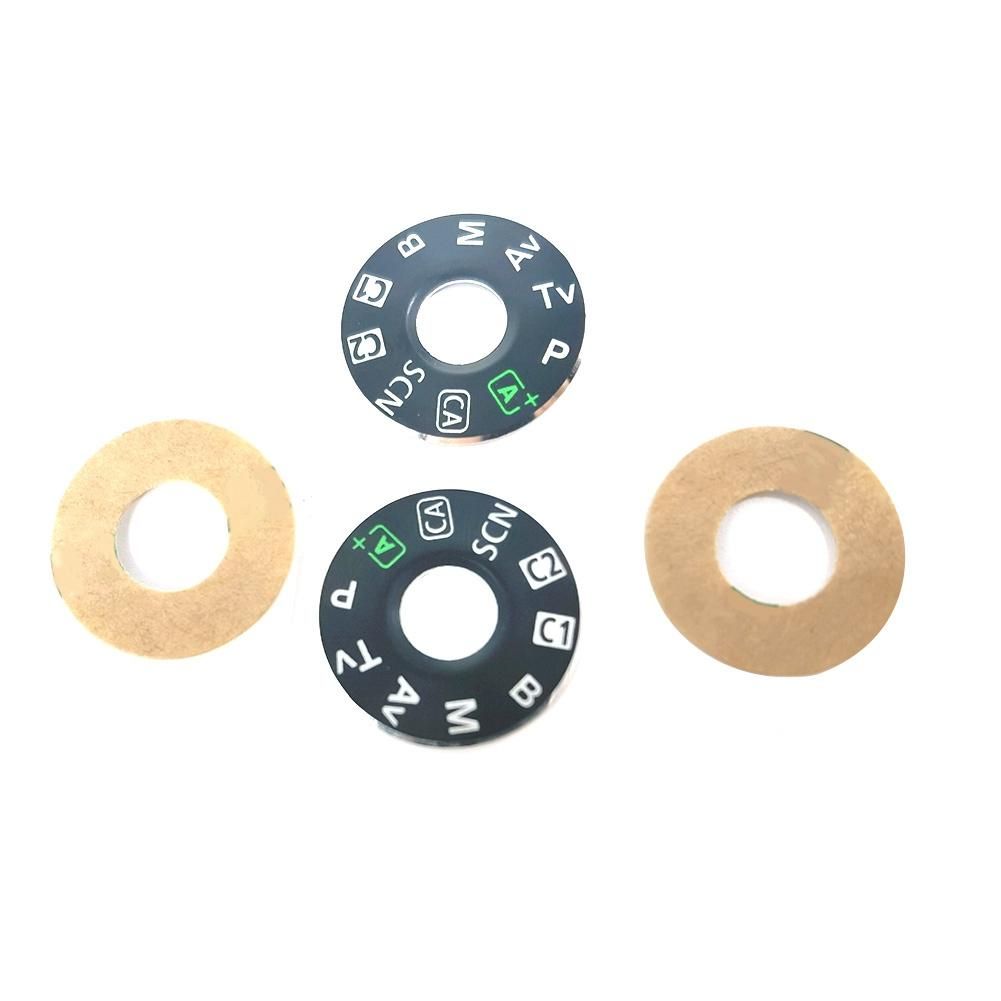 Camera Function Dial Mode Interface Cap Button for Canon EOS 6D