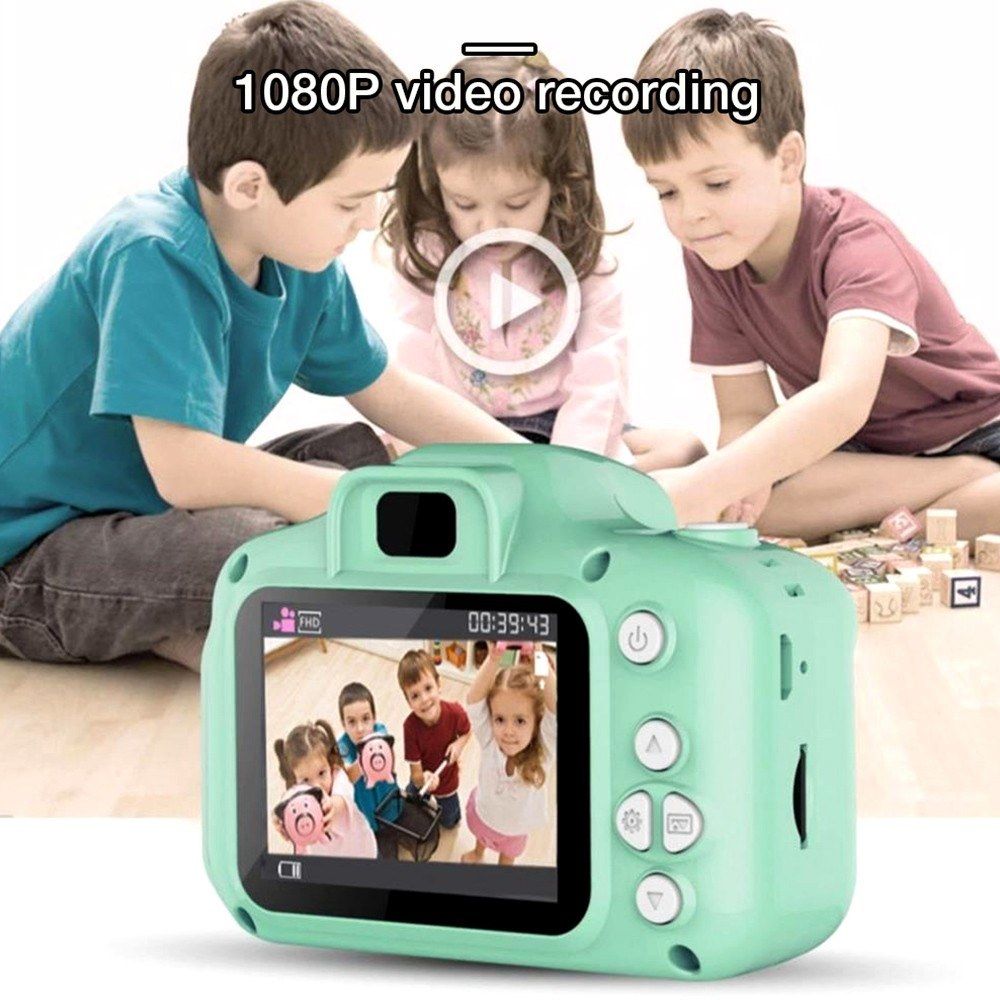Kids Selfie Camera 2'' 8MP Toddler Camera Digital Video