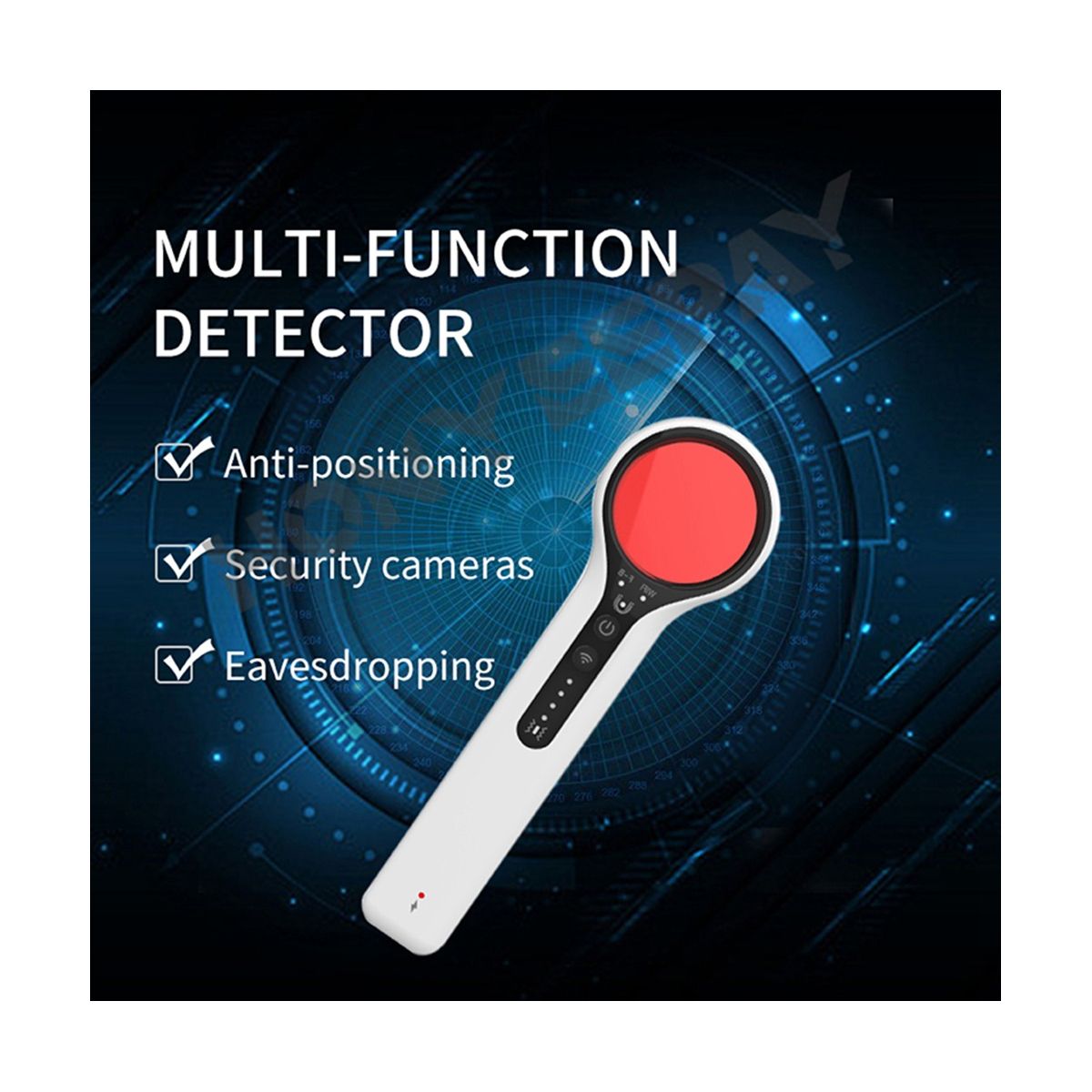 Hidden Camera Detector Anti Spy Tracker Security Protection