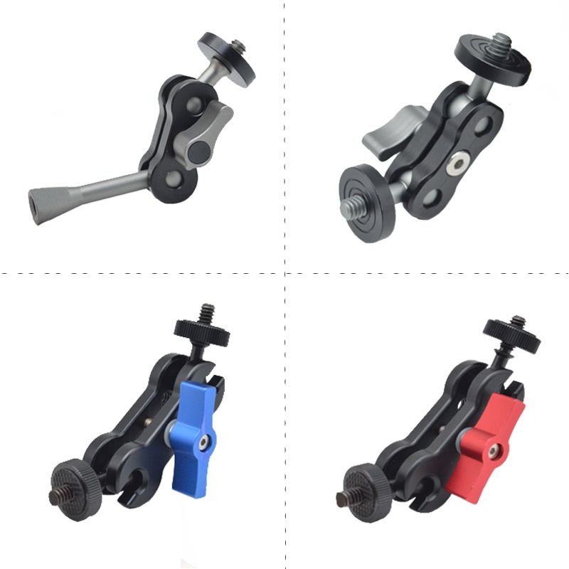 MA-75 Gun Gray YJ Magic Arm Bracket Mount 1/4 Inch Ball Head Magic Arm