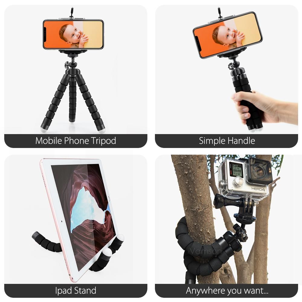 Flexible Mini Tripod for smartphone Tripod