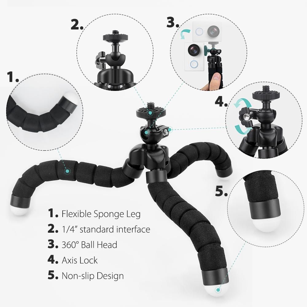 Flexible Mini Tripod for smartphone Tripod