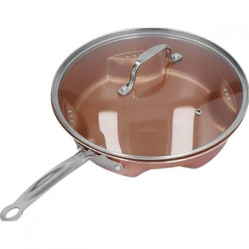 Healthy Non Stick Air Fry Pan With Cover