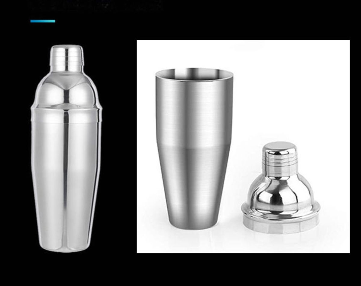 20pcs Shaker Cocktail Set And Bar Tools Barman Kit