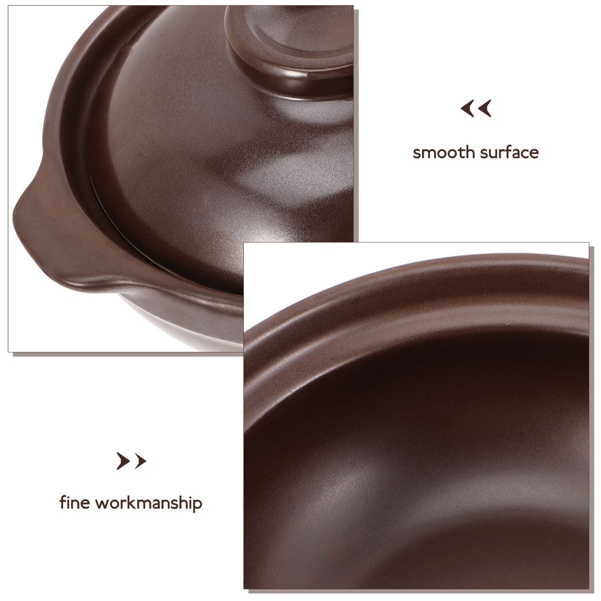 Pot Casserole Clay Cooking Stew Ceramic Souppan Hot Pottery