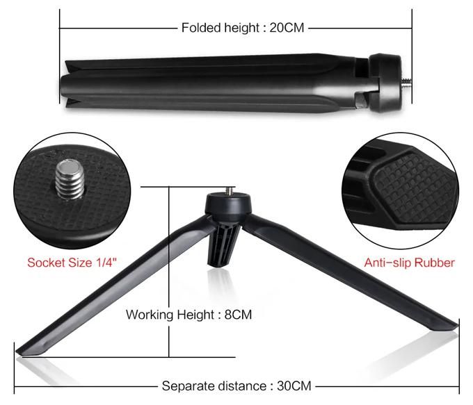 10 Inch Selfie Ring Light with Tripod and Phone Holder for Youtube Live Makeup