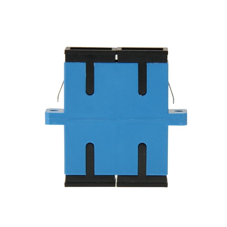 SC-SC Multimode Duplex Fiber Flange Connector