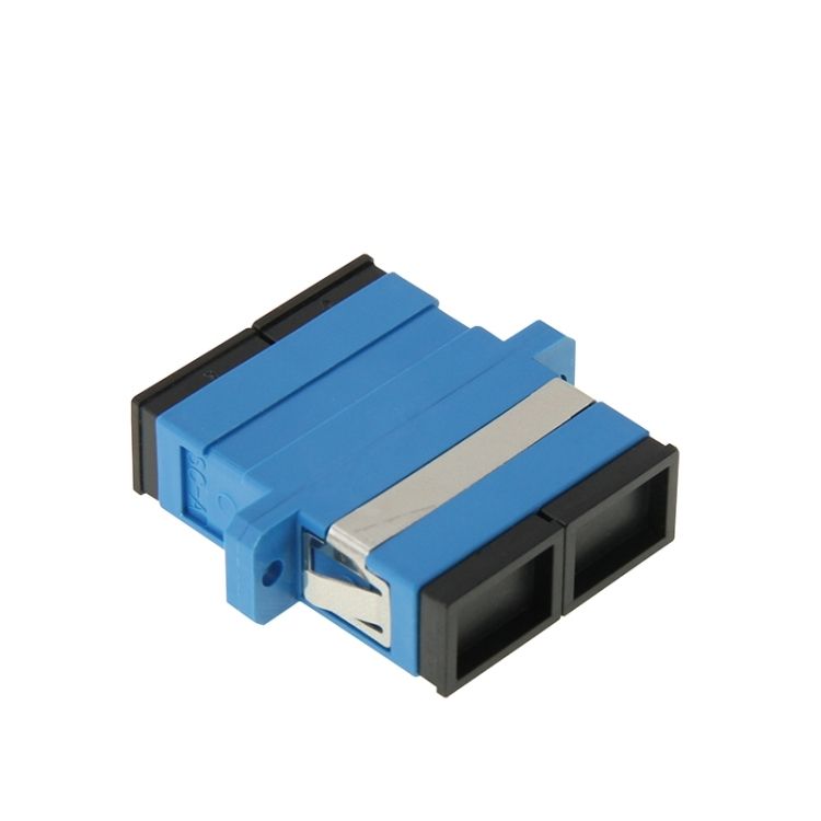 SC-SC Multimode Duplex Fiber Flange Connector