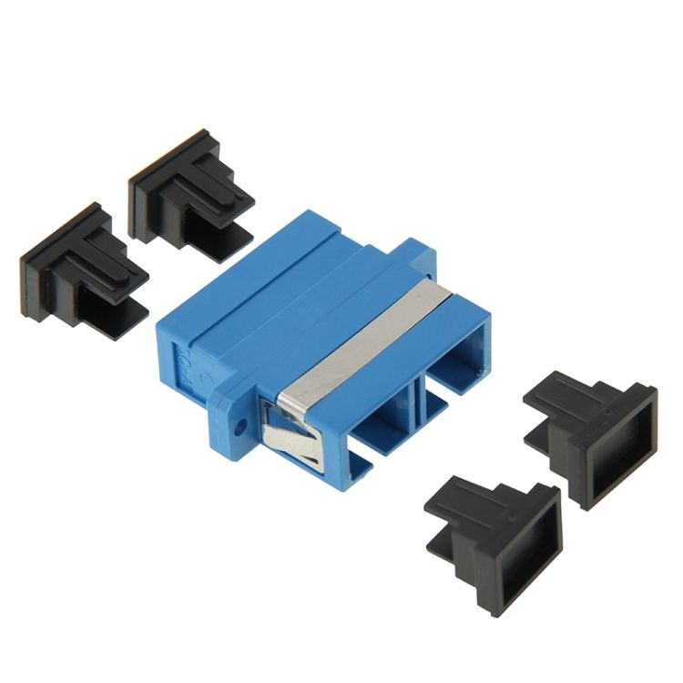 SC-SC Multimode Duplex Fiber Flange Connector