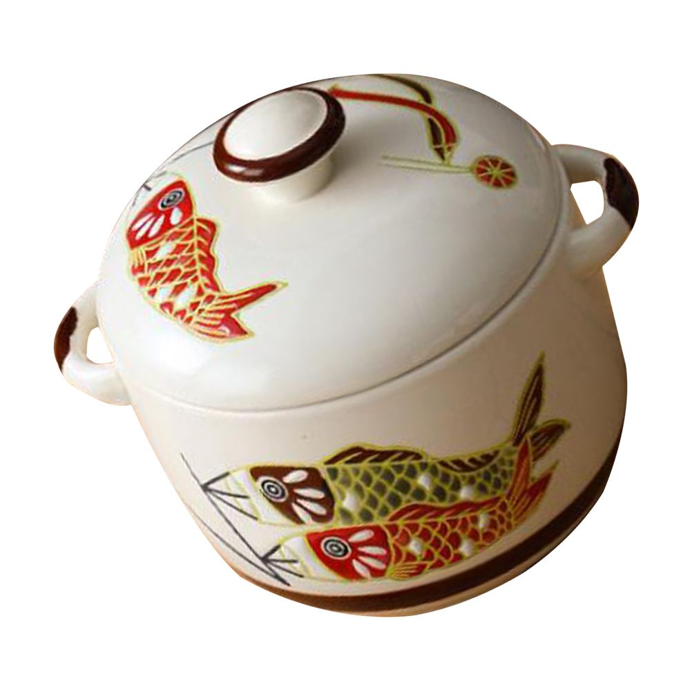 Cooking Stew Bowl Clay Casserole Steam Pots Cup Lid Bowls