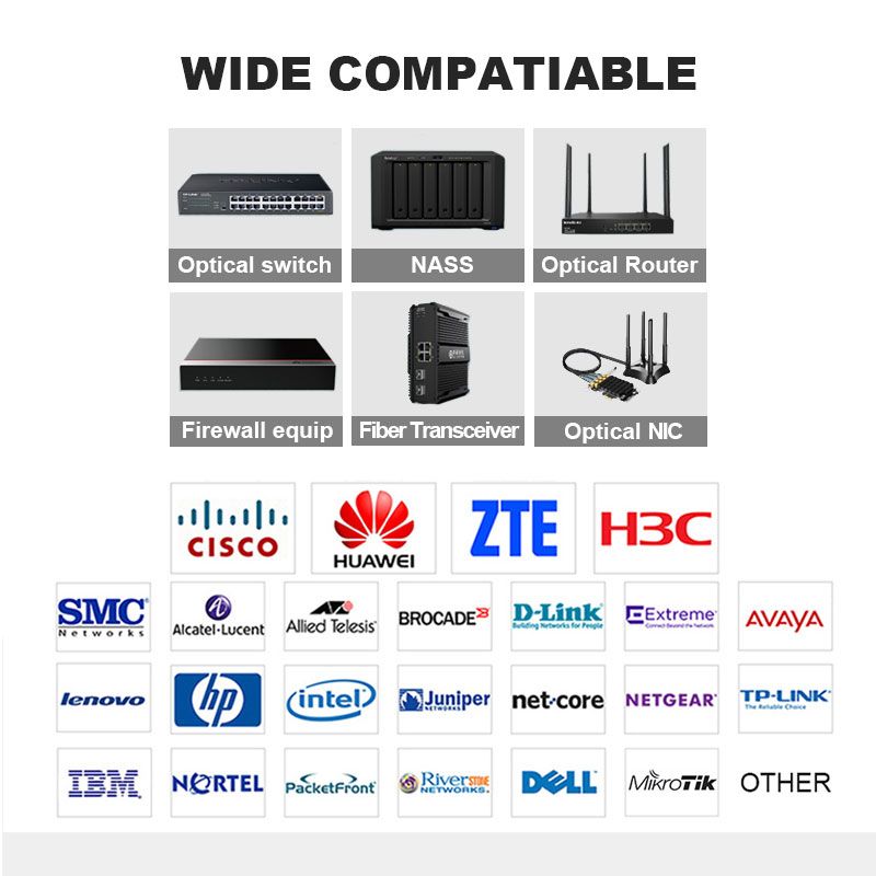 2PCS Mini 1000Mbps Fiber Transceive