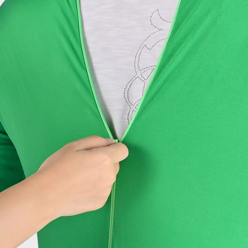 Full Body Photography Chromakey Green Suit Unisex Adult