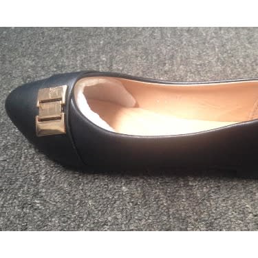 Sbup Gold Embellished Flat Shoes
