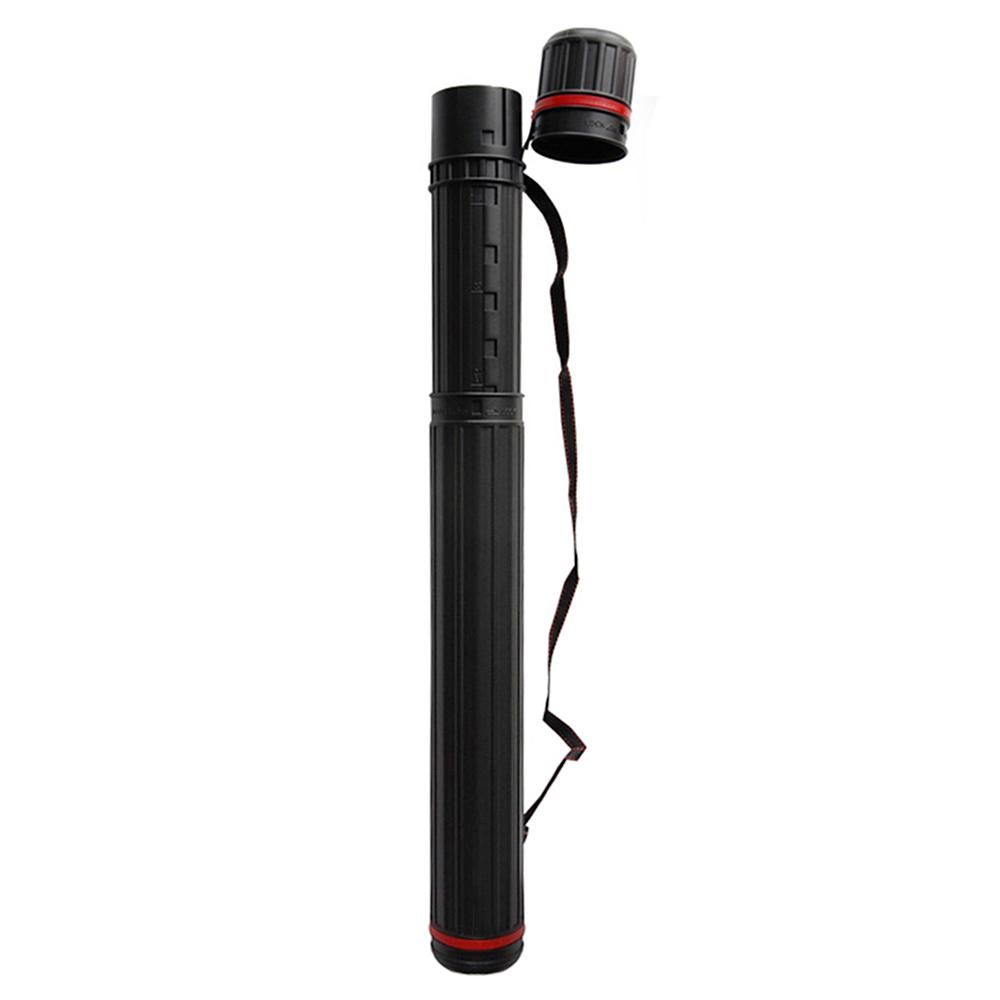 Telescopic Archery Arrow Case Carrier Tube with 2 EVA Foam Arrow Protection Racks Holders