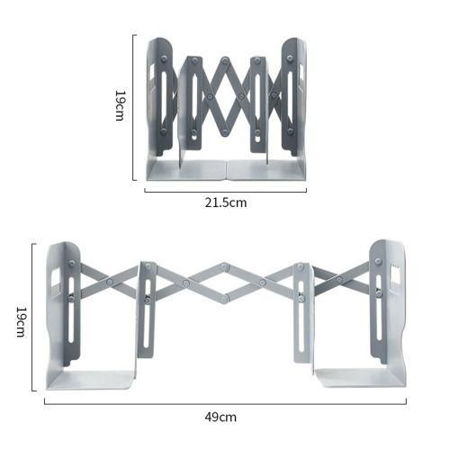 2 Pcs Adjustable Book Stand Rack With Pen