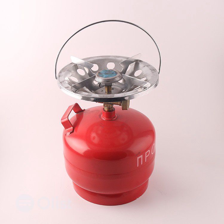 NEW 2kg Gas Cylinder With Stainless Burner