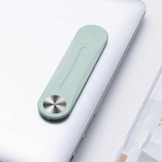Foldable Laptop Side Phone Holder Side Phone Holder Light Green