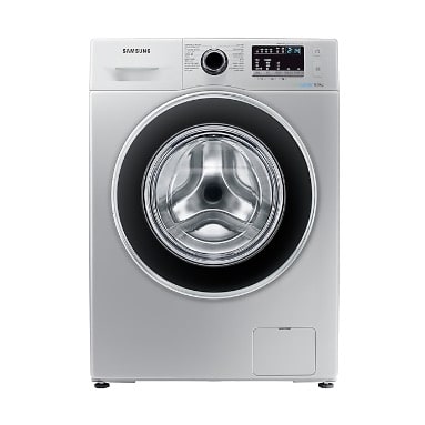 8kg 1200 Rpm Diamond Drum, Front Load Washing Machine With Eco Bubble, Silver