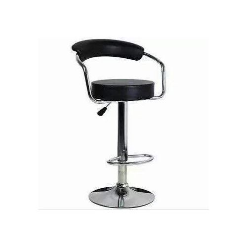 Round Black Stool