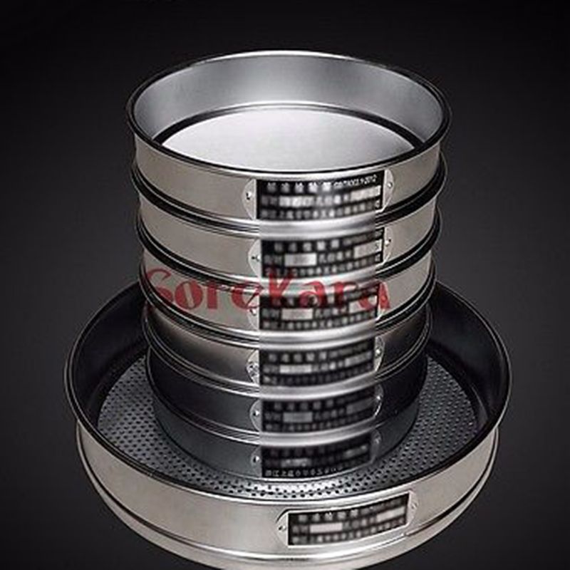Test Mesh Sieve Stainless Sieve Laboratory Test 200 - Sample Steel Sieve 20 Mesh 30cm Standard Diam