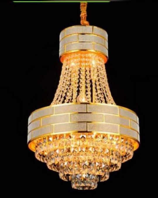 Royal Golden Designed Ceiling Chandalier Dropping Lighting