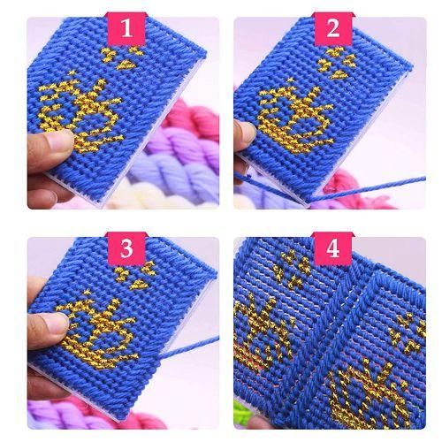 30 Pieces Plastic Mesh Canvas Sheets For