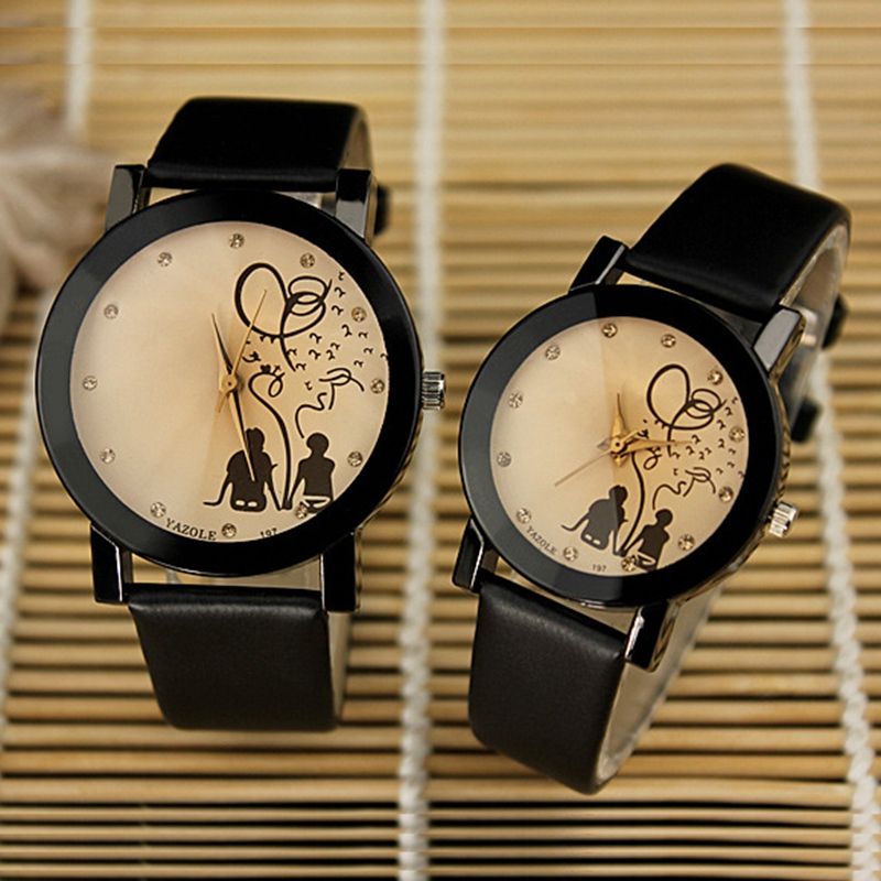 Watch Fashion Couple Watches Women Men YZL197-AB