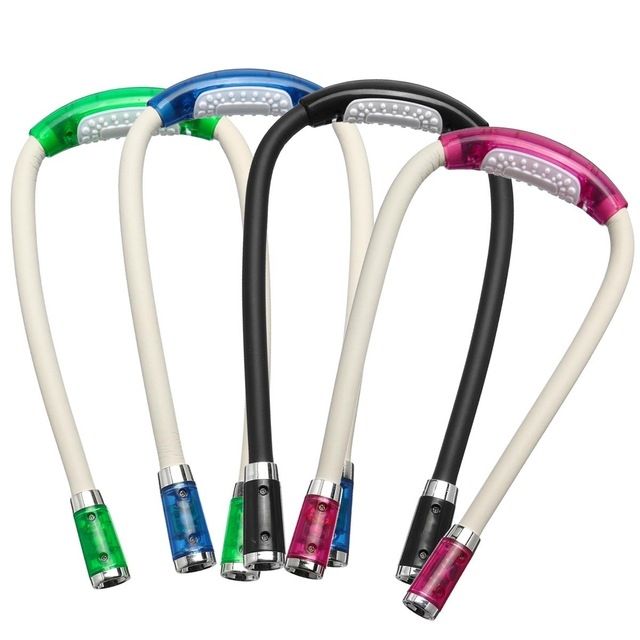 Portable U-shaped LED Neck Lamp Handsfree Reading Light