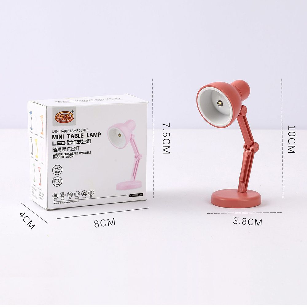 LED Table Lamp Mini Fold-able Night Reading Book Lamps For