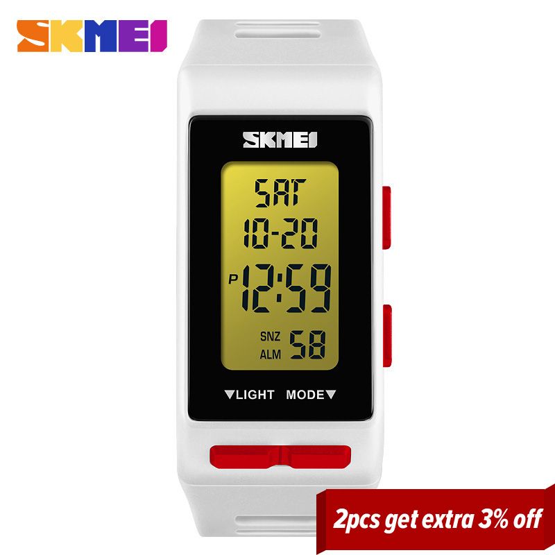 Womens Wristwatch Sports Outdoor WirstWristwatch Time Waterproof Week Display