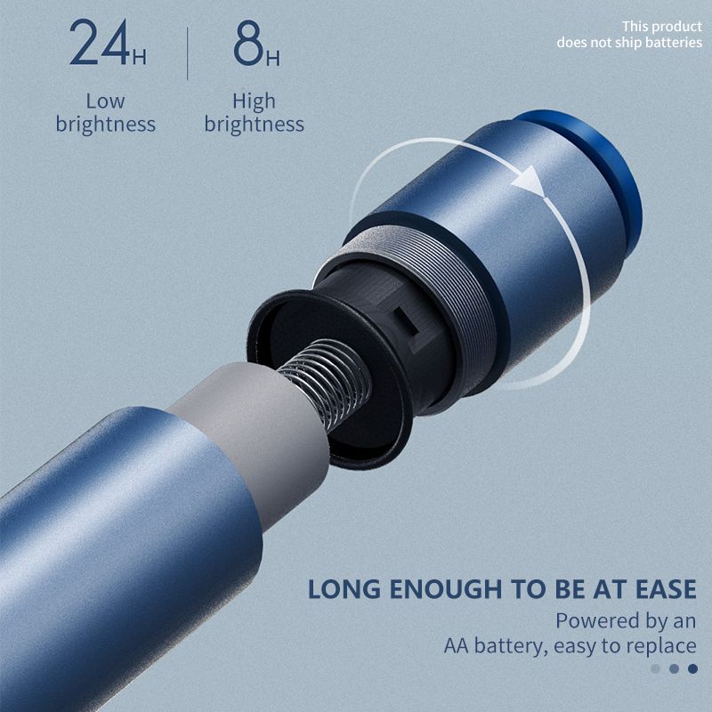 Mini LED Flashlight Power-Bank Brightness Mobile Power USB