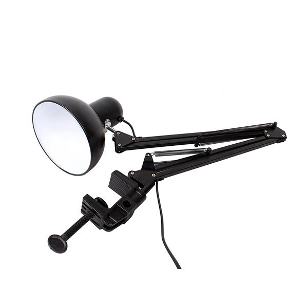 Home EU Plug Flexible Swing Arm Clamp Mount Lamp Studio E27