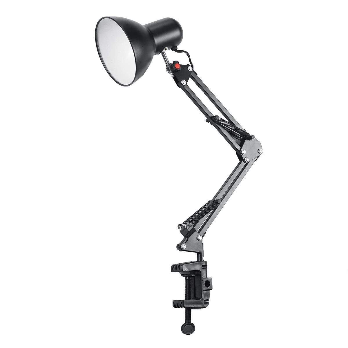 Home EU Plug Flexible Swing Arm Clamp Mount Lamp Studio E27