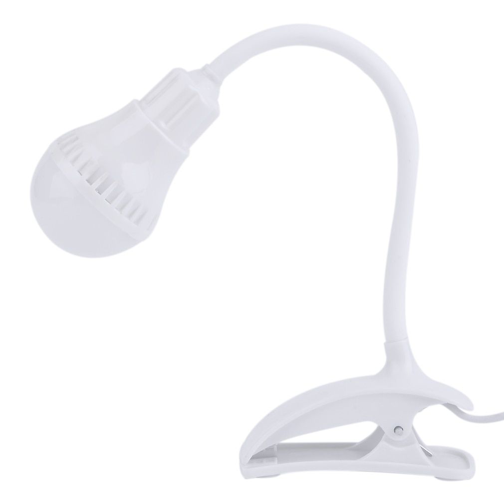 Super Bright LED Desk Clip Lamp USB Rechargeable Table