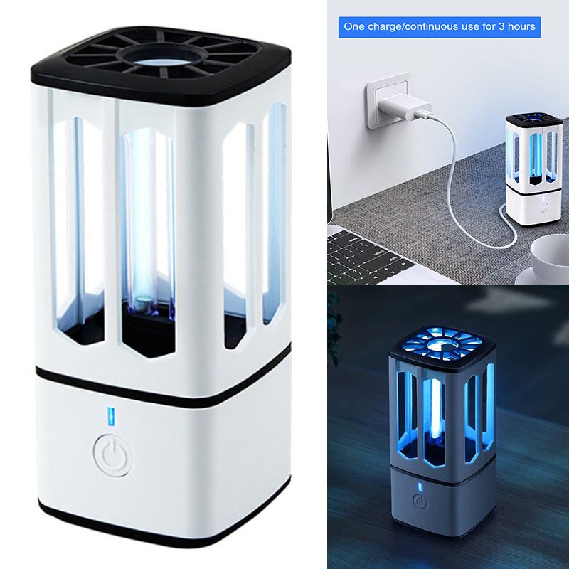 USB UV-C Sterilizer Rechargeable Disinfection Lamp For