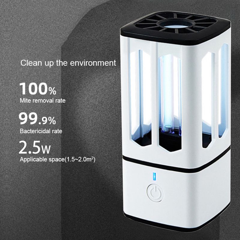USB UV-C Sterilizer Rechargeable Disinfection Lamp For