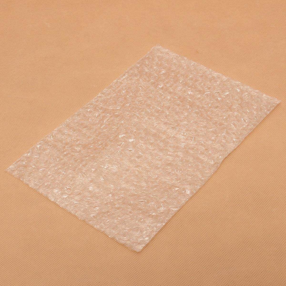 20PCs Clear Shakeproof Recyclable Small Packing Pouches Poly Bubble Wrap Bags 17*25cm 17*25cm