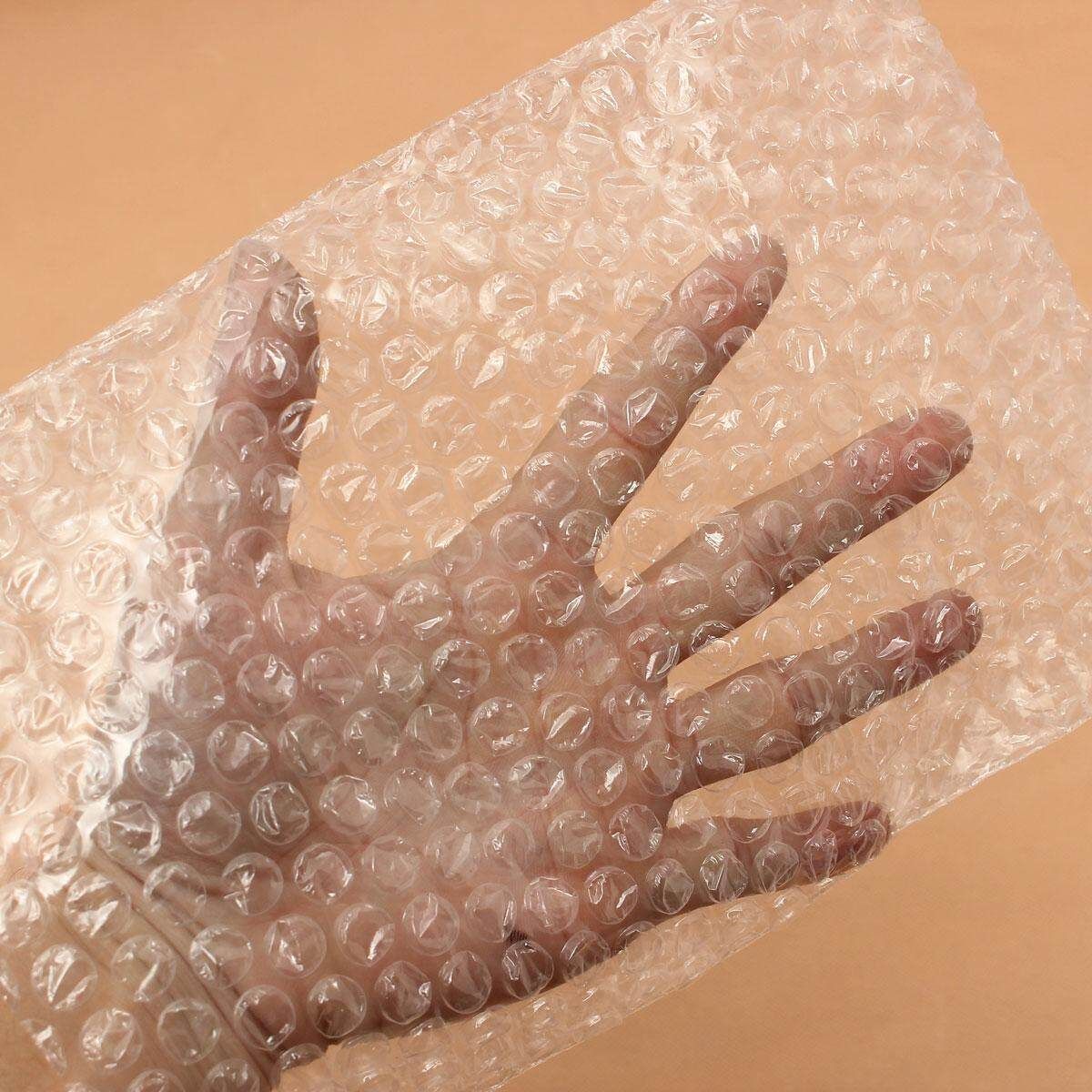 20PCs Clear Shakeproof Recyclable Small Packing Pouches Poly Bubble Wrap Bags 17*25cm 17*25cm