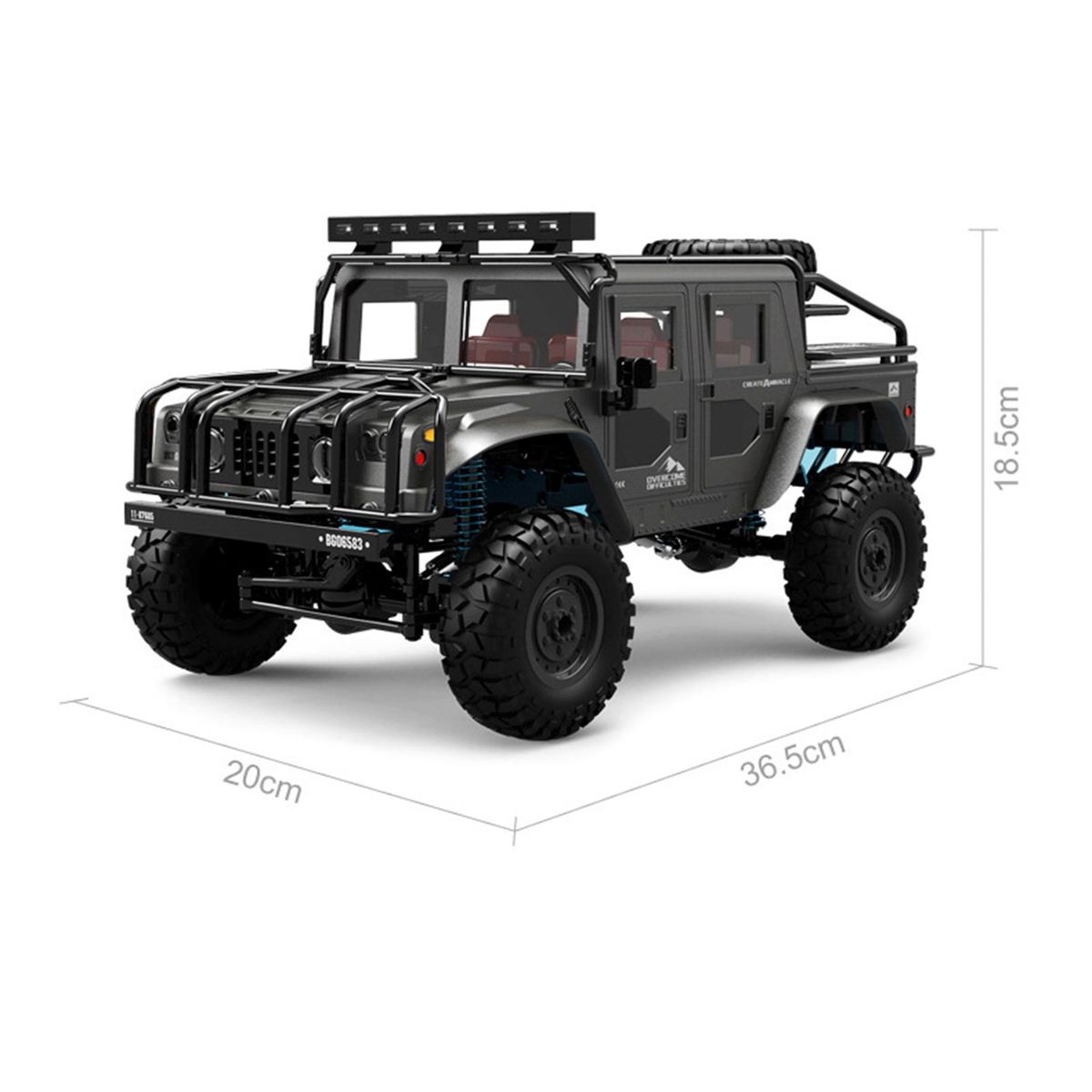 Remote Control Car 1/12 Full Scale 2.4GHz Off Road Trucks 4WD Vehicle Racing Climbing Car Gifts for Kids Adults
