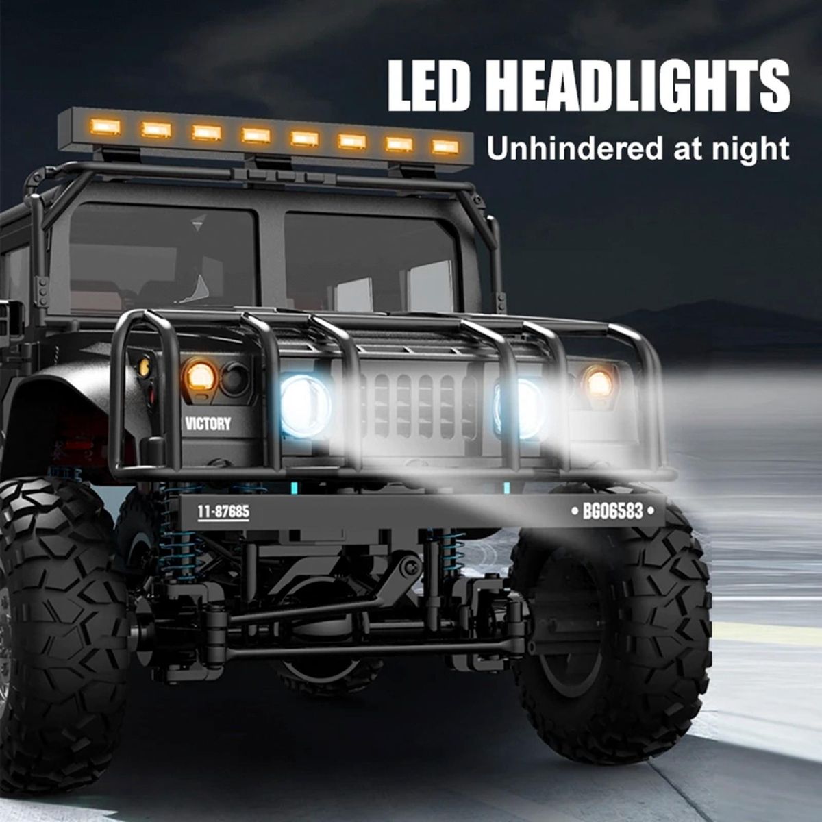 Remote Control Car 1/12 Full Scale 2.4GHz Off Road Trucks 4WD Vehicle Racing Climbing Car Gifts for Kids Adults