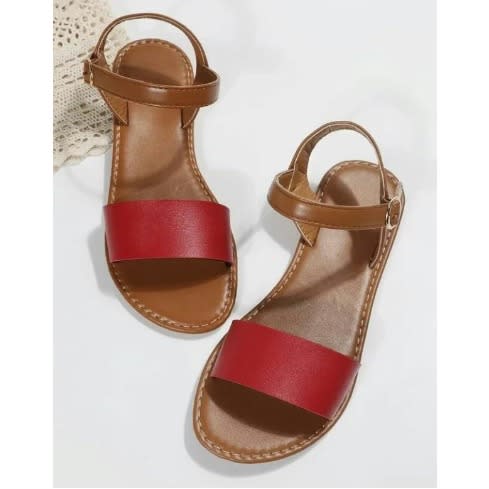 Realwon Female Sandals - Brown Red