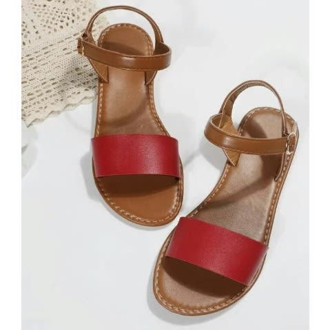 Realwon Female Sandals - Brown Red