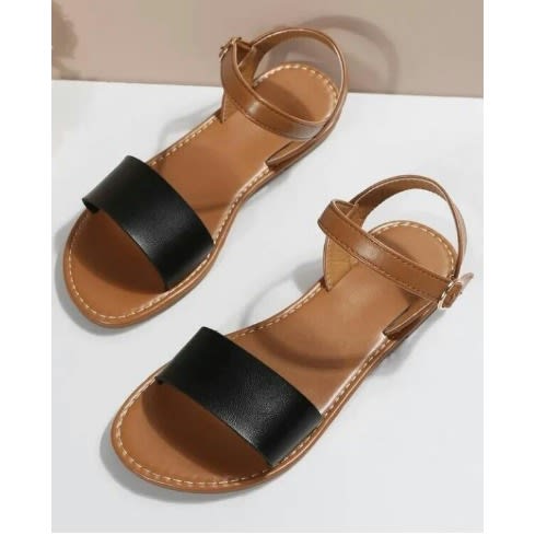 Realwon Female Sandals - Brown Black