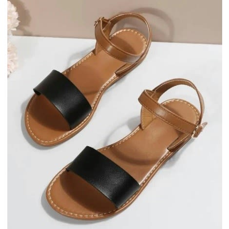 Realwon Female Sandals - Brown Black