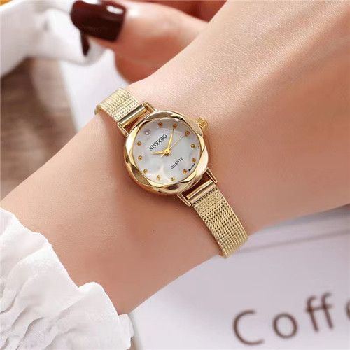 Classic Casual Luxury Simple Women's Quartz Watch - Gold Wedding Gift Party