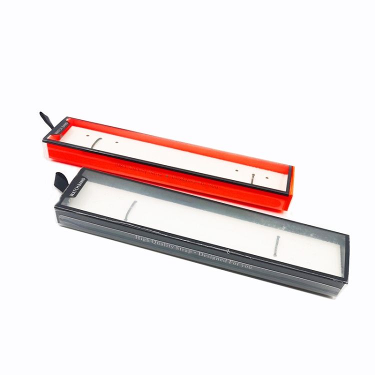 5 PCS Watch Strap Box,Style: Long Type Orange Black