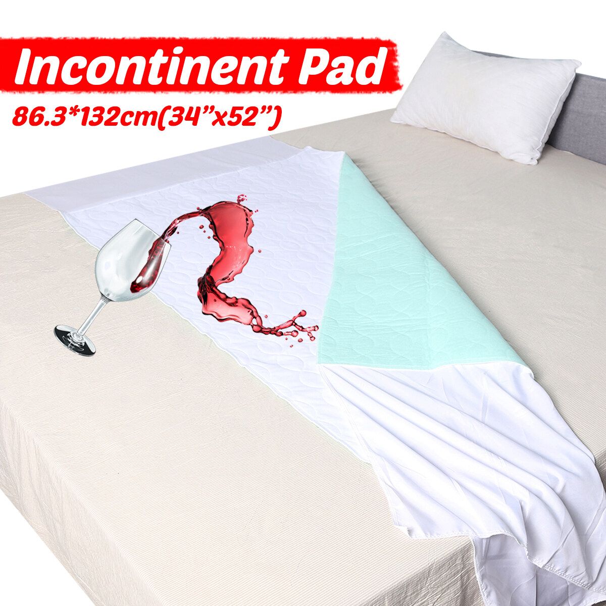 Waterproof Underpad Disposable Bed Pad Incontinence Kid Adult Mattress Protector