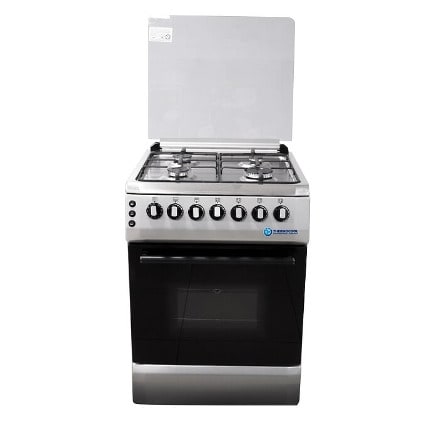 4 Gas Burner With High Grade Steel Top Standing Cooker - 60 X 60cm