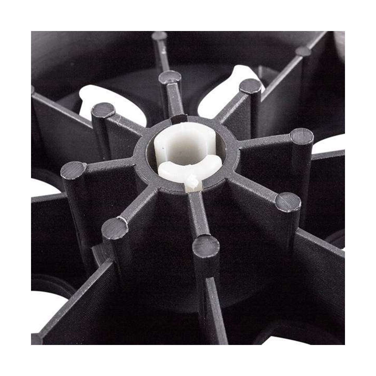 2 PCS Black White Plastic Core Foam Cartwheel
